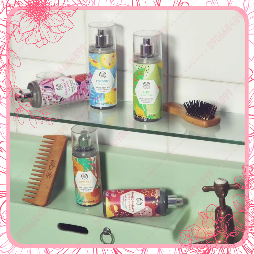Nước hoa cho Tóc và cơ thể ⭐Hair & Body Mist ⭐ 150ml
