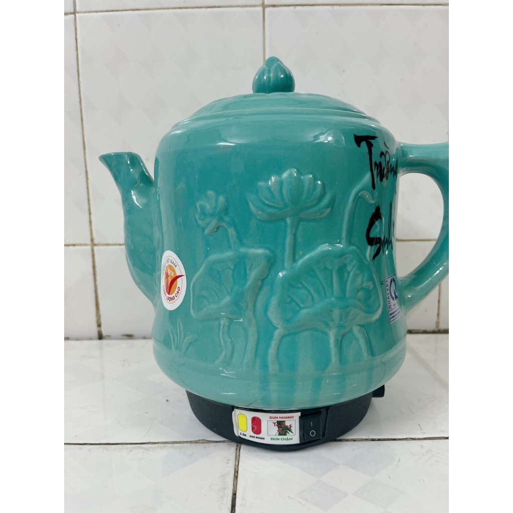 Ấm sắc thuốc Trường Sinh BA -1983 CÓ CHUÔNG BÁO
