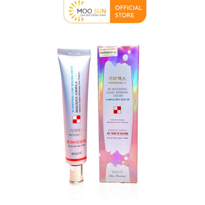 Kem Dưỡng Melasma-X 3D Whitening Clinic Renewal 40ml