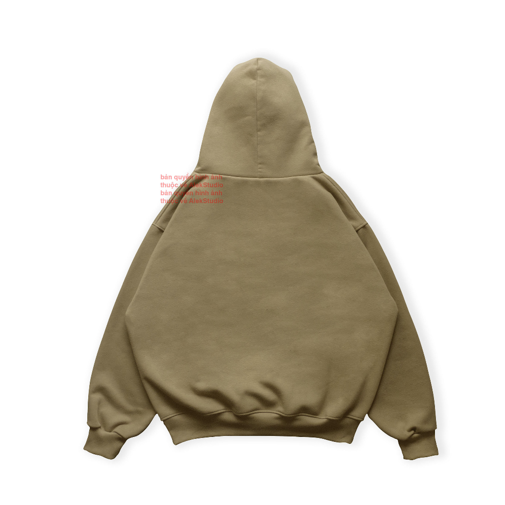 ÁO HODDIE BASIC UNISEX MÀU BE FORM BOXY | ALEKSTUDIO