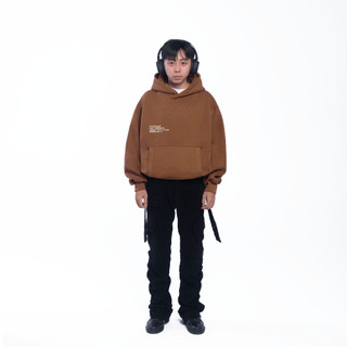 ÁO HODDIE BASIC UNISEX "BASE ver2" MÀU ĐEN FORM BOXY | ALEKSTUDIO