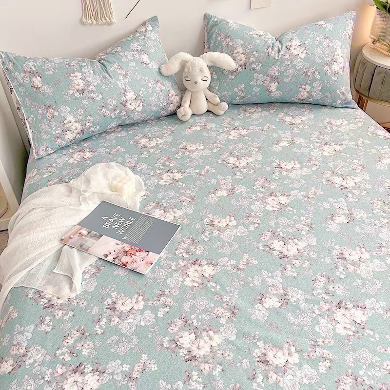 Ga Gối Cotton Living 100%cotton Hàng Nhập Khẩu Cao Cấp 3 Món Nhiều Mẫu Cute