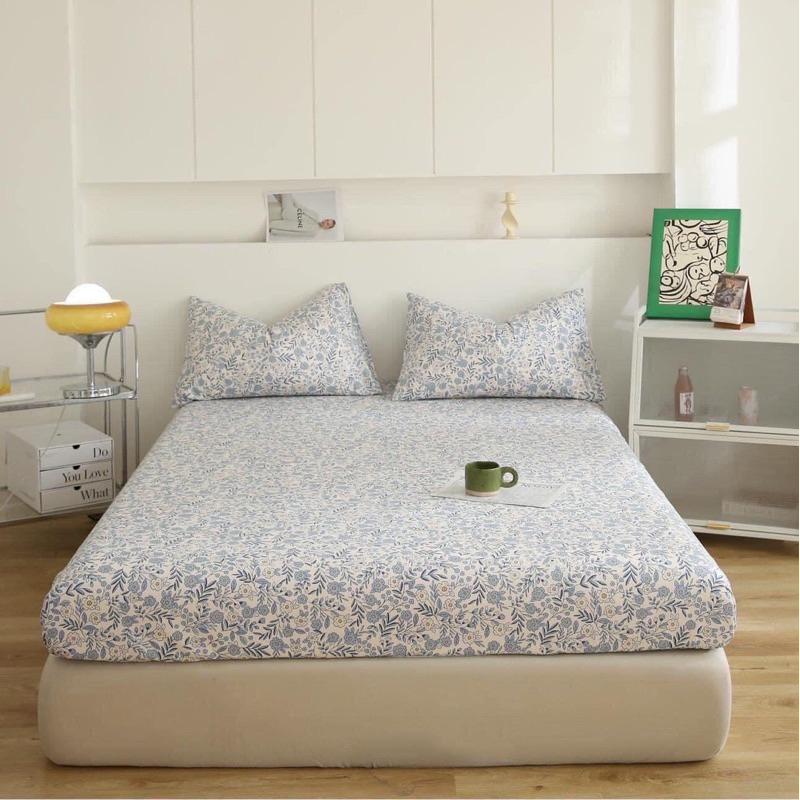 Ga Gối Cotton Living 100%cotton Hàng Nhập Khẩu Cao Cấp 3 Món Nhiều Mẫu Cute