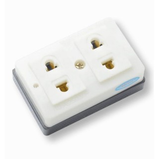 Ổ cắm không dây 2 ngả đa năng k2 10a 250v