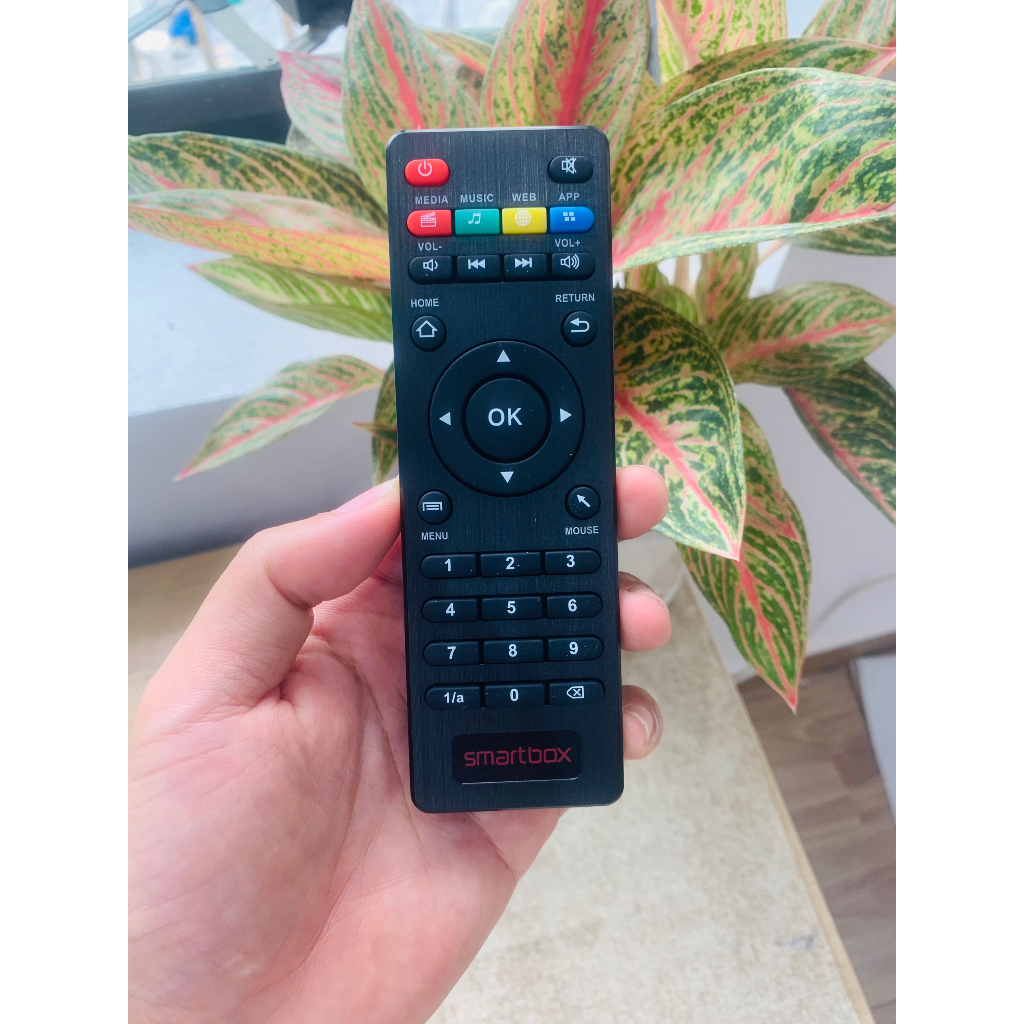 Remote Điều khiển đầu thu SmartBox VNPT MyTV - Hàng mới chính hãng 100% theo máy Tặng kèm Pin