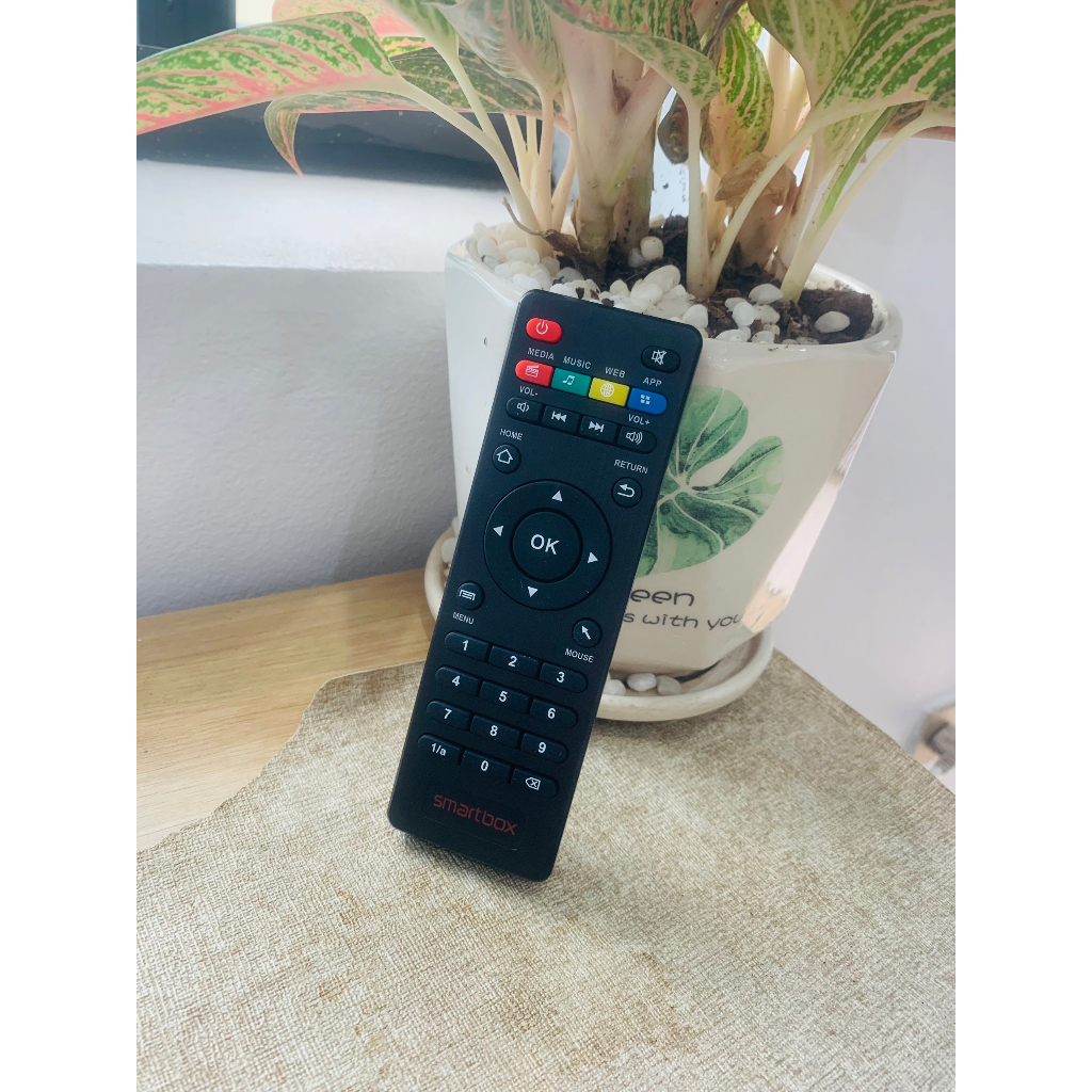 Remote Điều khiển đầu thu SmartBox VNPT MyTV - Hàng mới chính hãng 100% theo máy Tặng kèm Pin