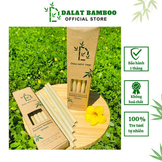 Combo 100 ống hút tre - tái sử dụng nhiều lần