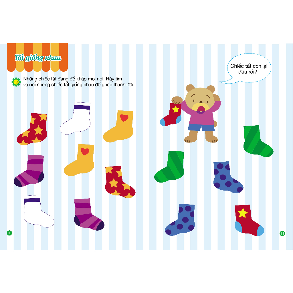 Sách Mầm Non- Toán Tư Duy Dành Cho Bé Từ 3 4 Tuổi 112 Trang