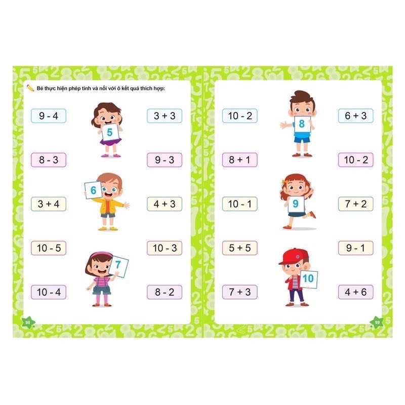Sách Mầm Non- Bé Chinh Phục Toán Học Tư Duy- Sáng Tạo  100 Trang