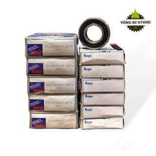 Vòng bi bạc đạn koyo-nsk 60/22, 60/28, 60/32, 62/22, 62/28, 62/32, 63/22, 63/28, 63/32 chuyên dụng dành cho các loại xe
