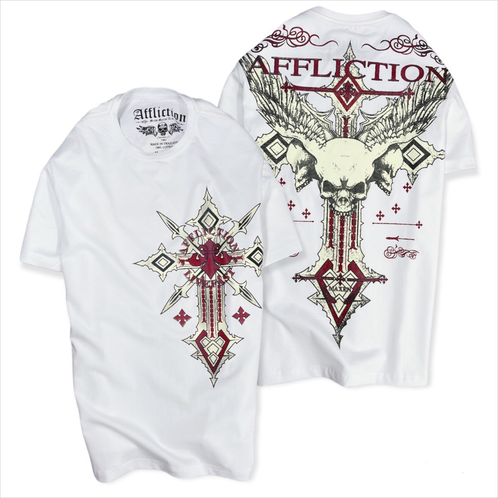 Áo thun ecko  ông địa  cổ tròn ThaiLan AFF thánh giá sọ có video review