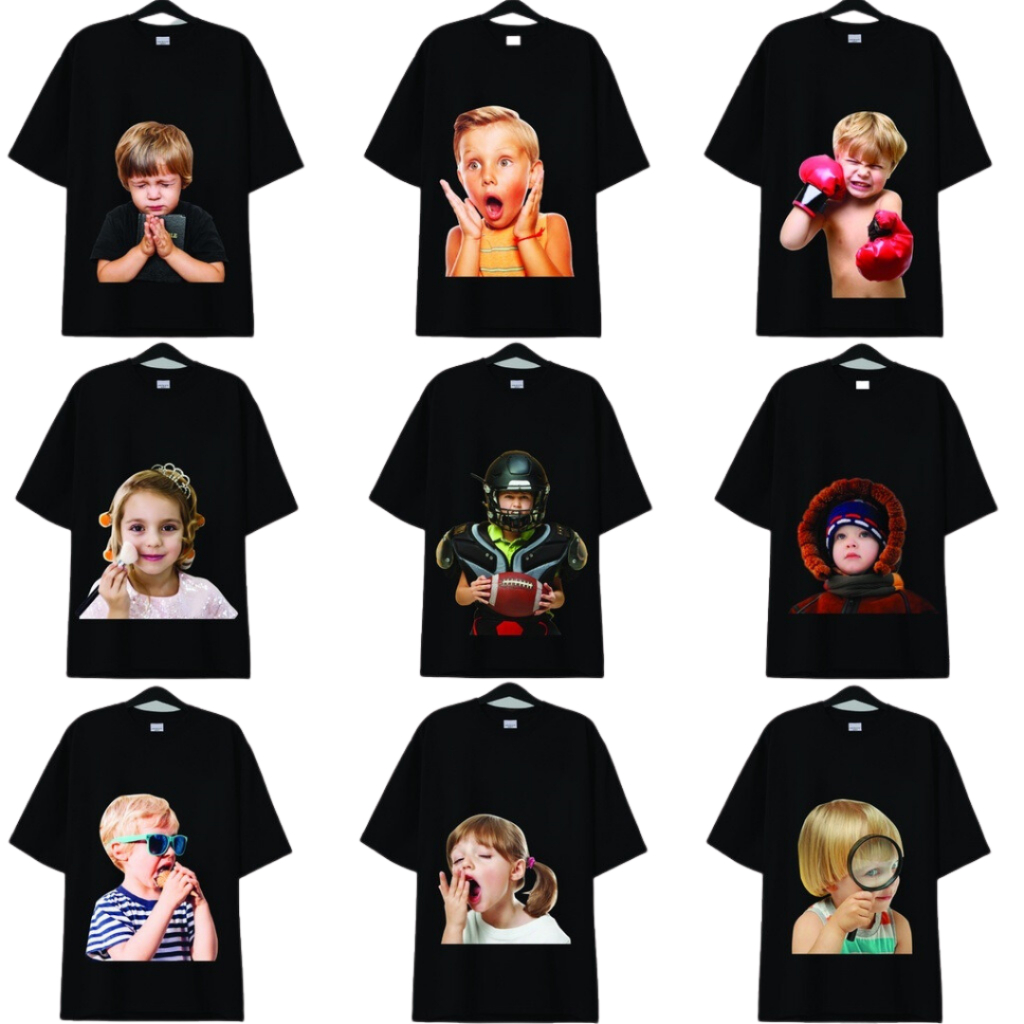 Áo Phông Nam In Logo MÓC - Áo Thun Unisex Basic Cotton oversize form rộng ulzzang Hottrend 2023