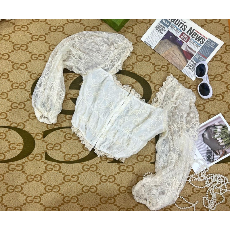 Áo Ren Zara Tay Bồng