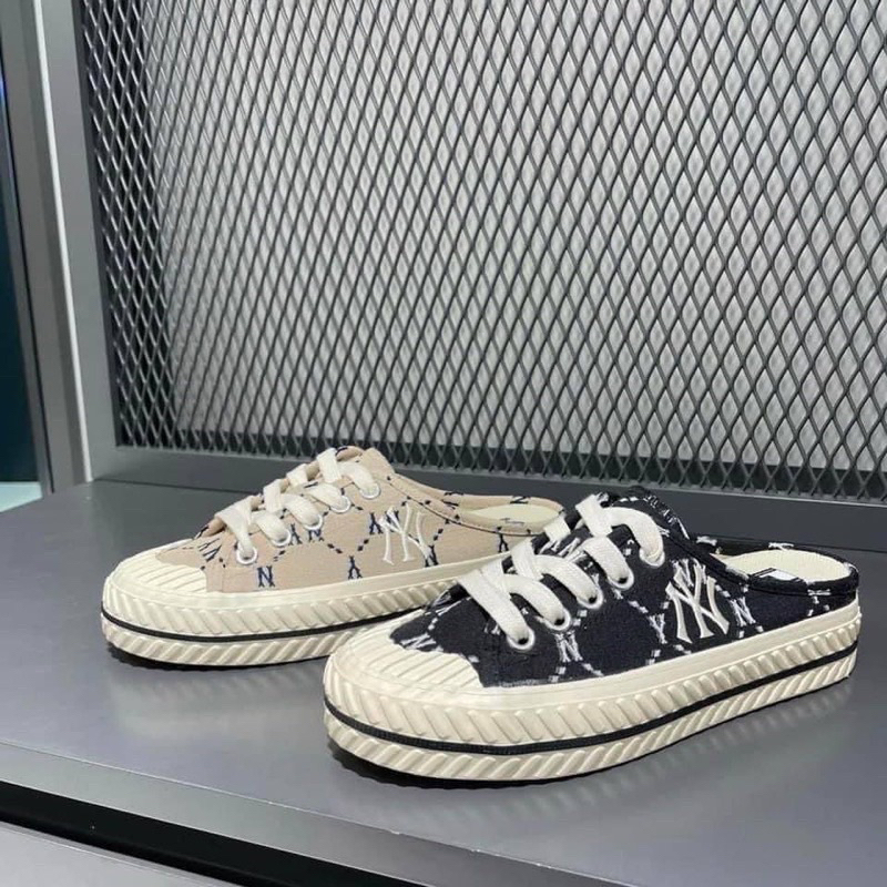 Giày MLB Mule Playball Origin các màu sục, MLB NY Authentic