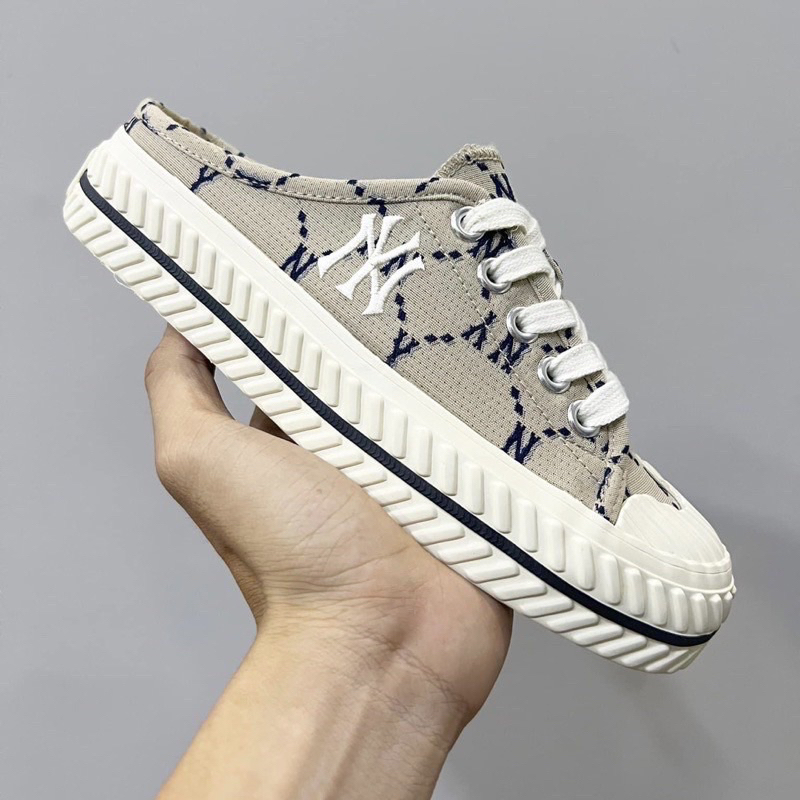 Giày MLB Mule Playball Origin các màu sục, MLB NY Authentic