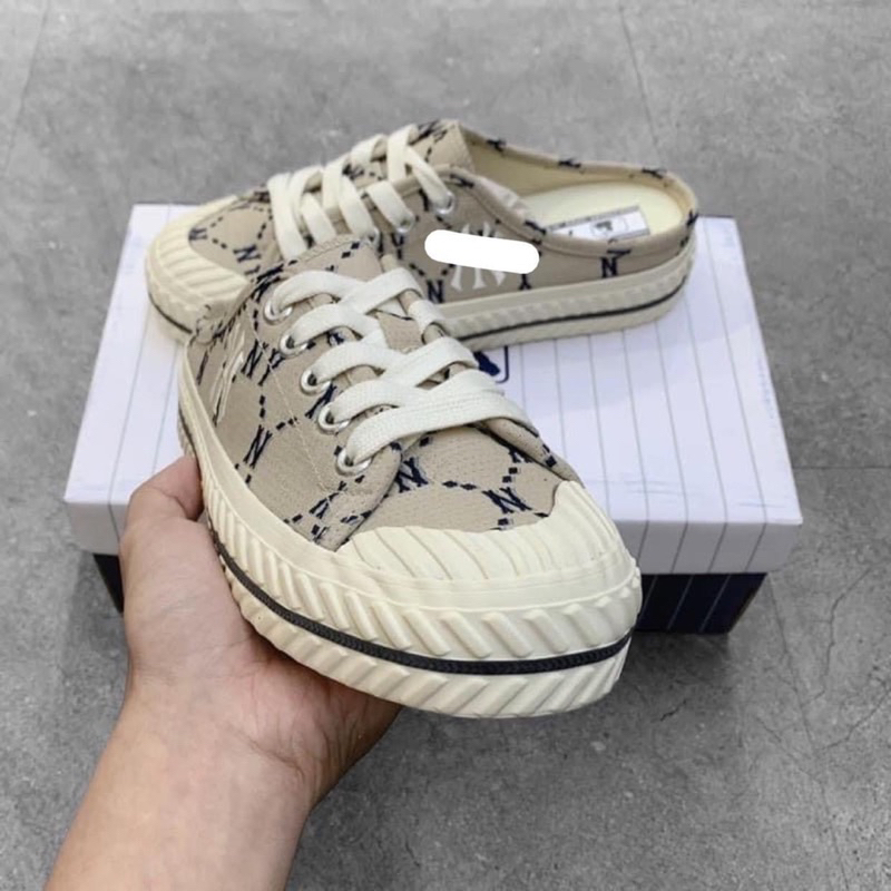 Giày MLB Mule Playball Origin các màu sục, MLB NY Authentic