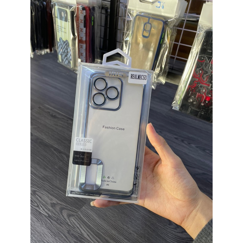 Ốp lưng hở táo kính bảo vệ camera dành cho realme C53