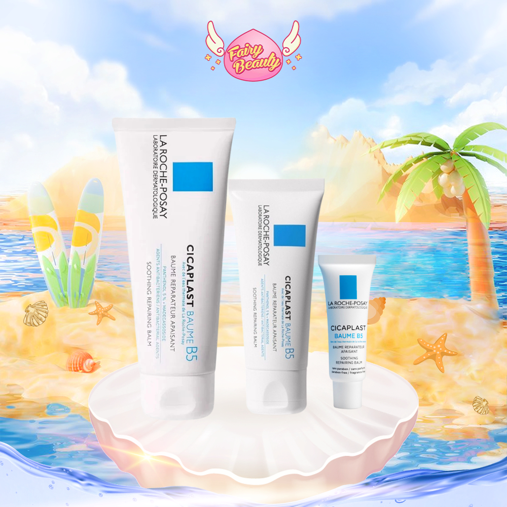 [La Roche - Posay] Kem Dưỡng B5 Giúp Làm Dịu & Phục Hồi Làn Da Cho Người Lớn Và Trẻ Em Cicaplast Baume B5 100/40/3Ml