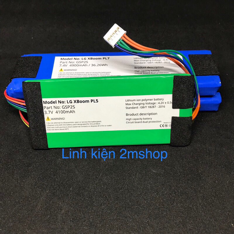 Pin Lg Pl7. Thay pin Lg Pl 7 dung lượng cao 4900mah. pin độ Lg Pl7. linh kiện 2Mshop