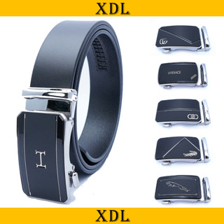 Thắt lưng nam da bò thật cao cấp, dây lưng nam da bò khóa gạt san trọng G368TB3T