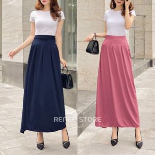 Váy chống nắng nữ RENEE chân váy nắng thun lạnh 1 lớp thông hơi eo dán, siêu co giãn - VQ1