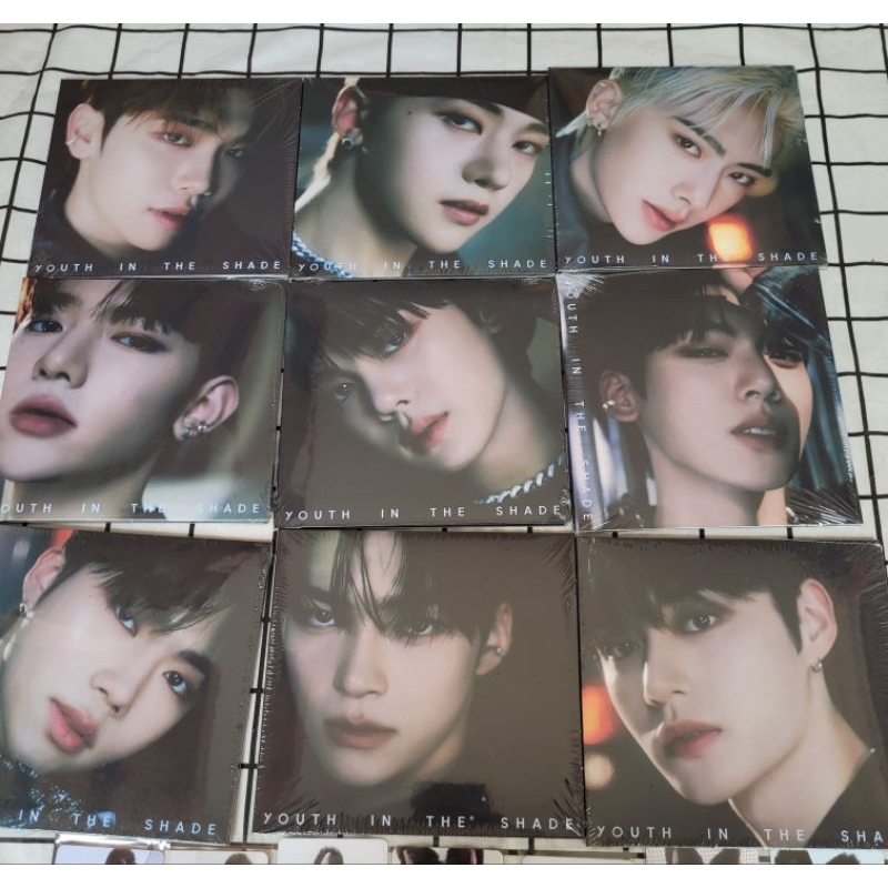 Có sẵn Zerobaseone ZB1 Album - Youth In The Shade Card ảnh Zb1