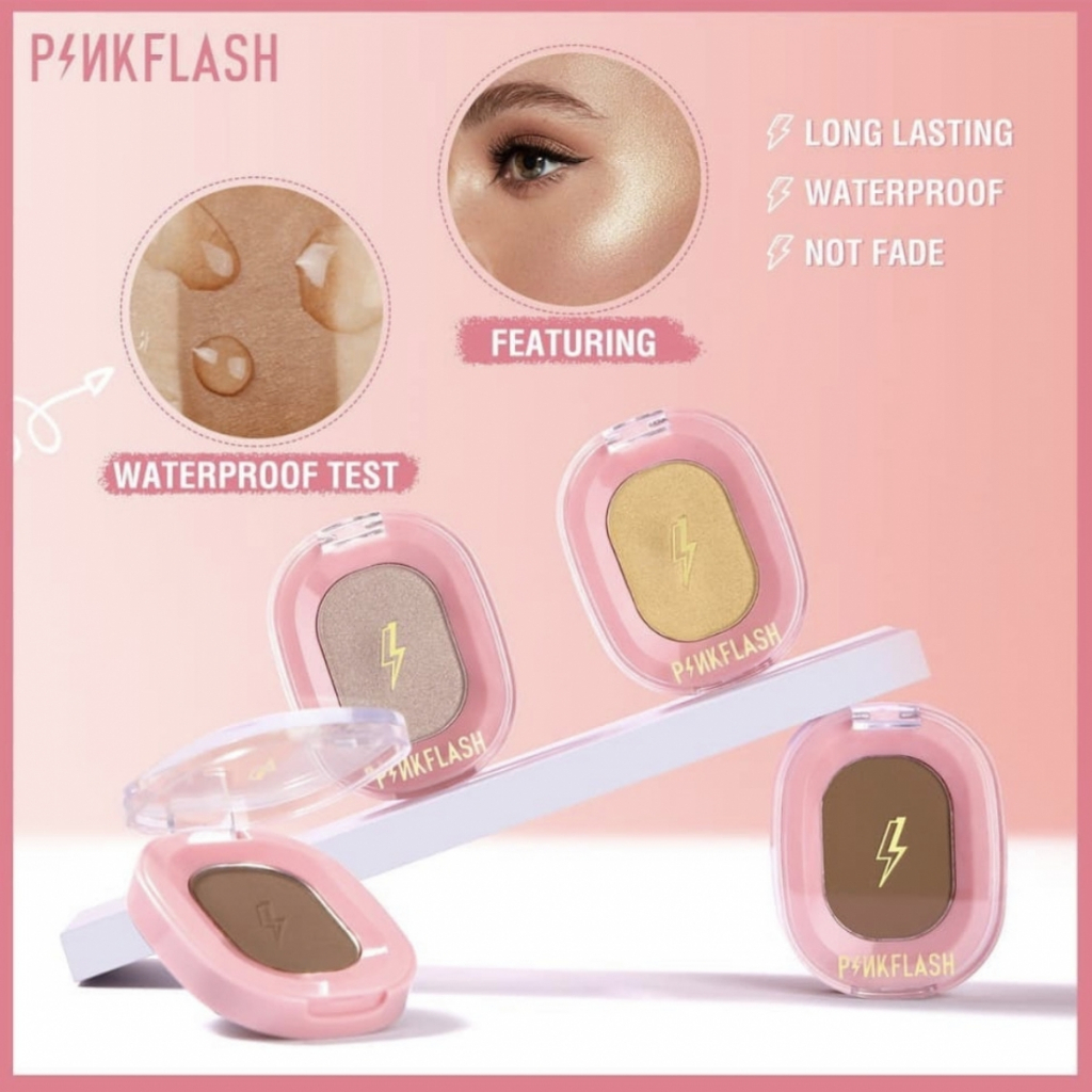 Phấn tạo khối PINKFLASH mịn màng lấp lánh trang điểm tự nhiên 30g PF-F02