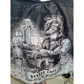 Áo choàng cắt tóc nam nữ barber 🍔🍔 siêu to bự,chất vải chuẩn bền,dẻo dai ,tốt