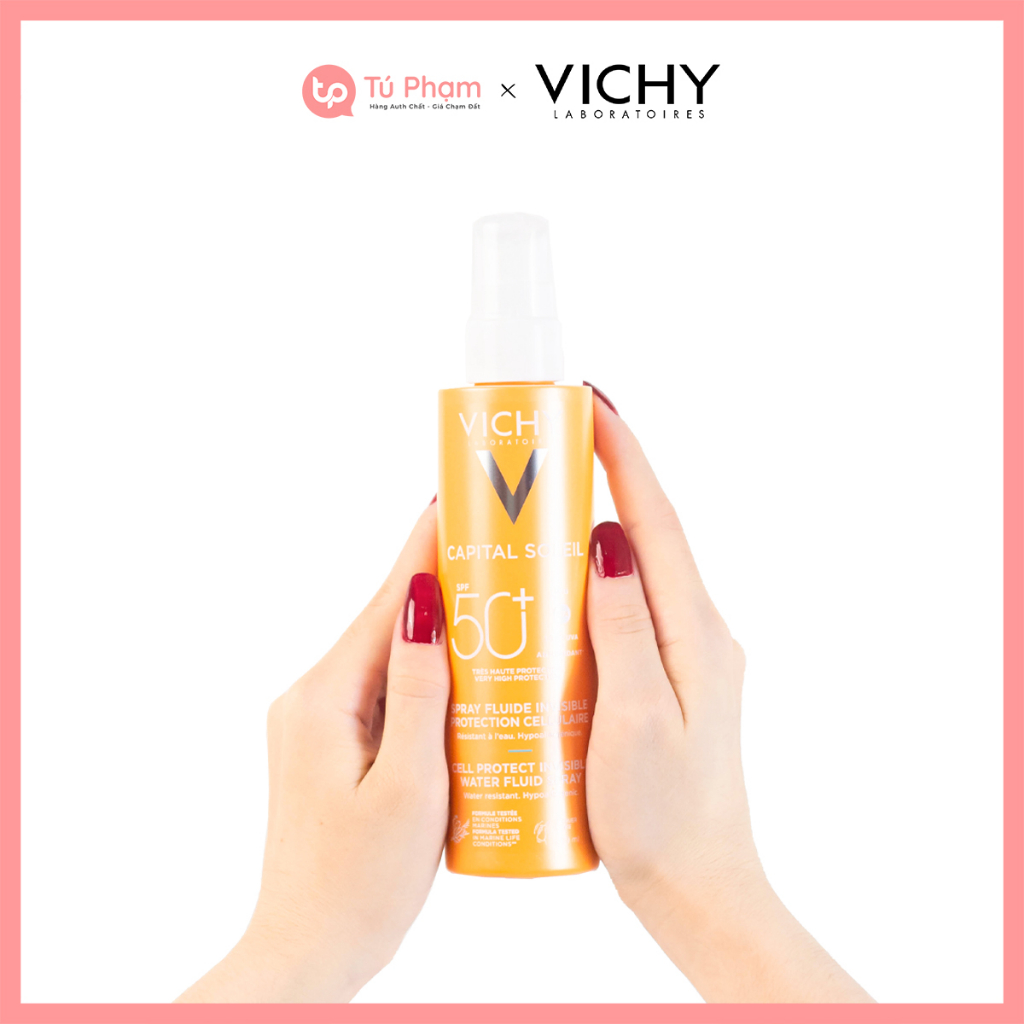 Kem Chống Nắng Dạng Xịt Toàn Thân Vichy Capital Ideal Soleil SPF 50+ 200ml