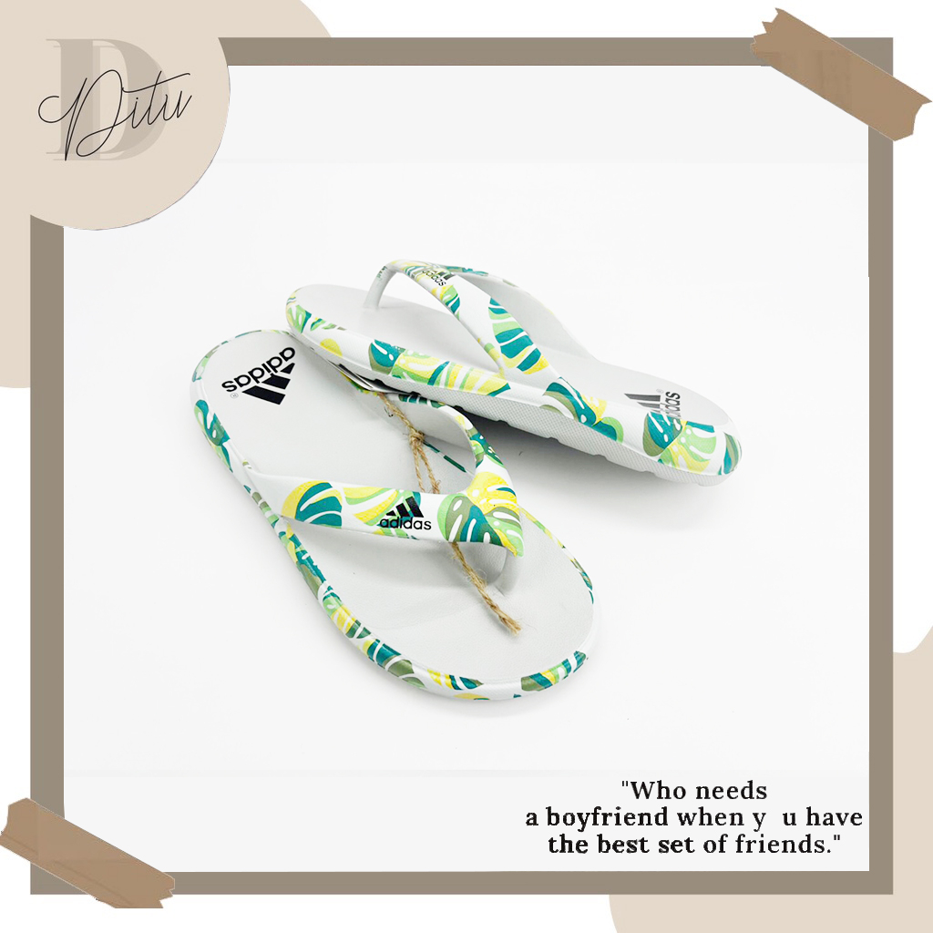 Dép Tông Adidas Xỏ Ngón, Dép Kẹp Adidas In 3D Nam Nữ Hàng Cao Cấp Phong Cách Thời Trang Đủ Màu Và Size