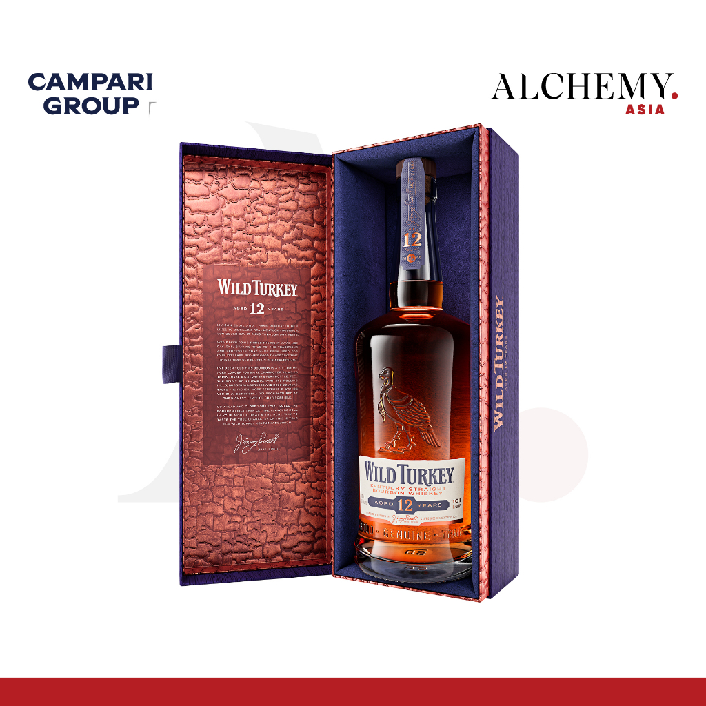 Rượu Wild Turkey Aged 12 Years 50.5% 1x0.7L