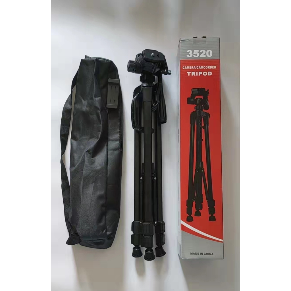 Chân máy ảnh Tripod điện thoại máy quay phim T3520 tặng kèm kẹp điện thoại