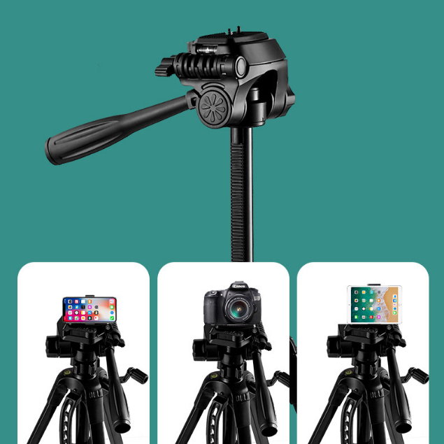 Chân máy ảnh Tripod điện thoại máy quay phim T3520 tặng kèm kẹp điện thoại