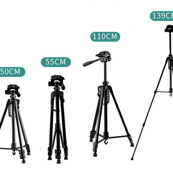 Chân máy ảnh Tripod điện thoại máy quay phim T3520 tặng kèm kẹp điện thoại