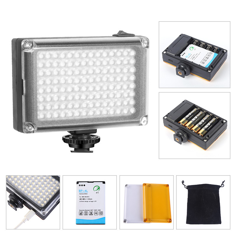 ĐÈN LED HỖ TRỢ QUAY PHIM 112 BÓNG SIÊU SÁNG