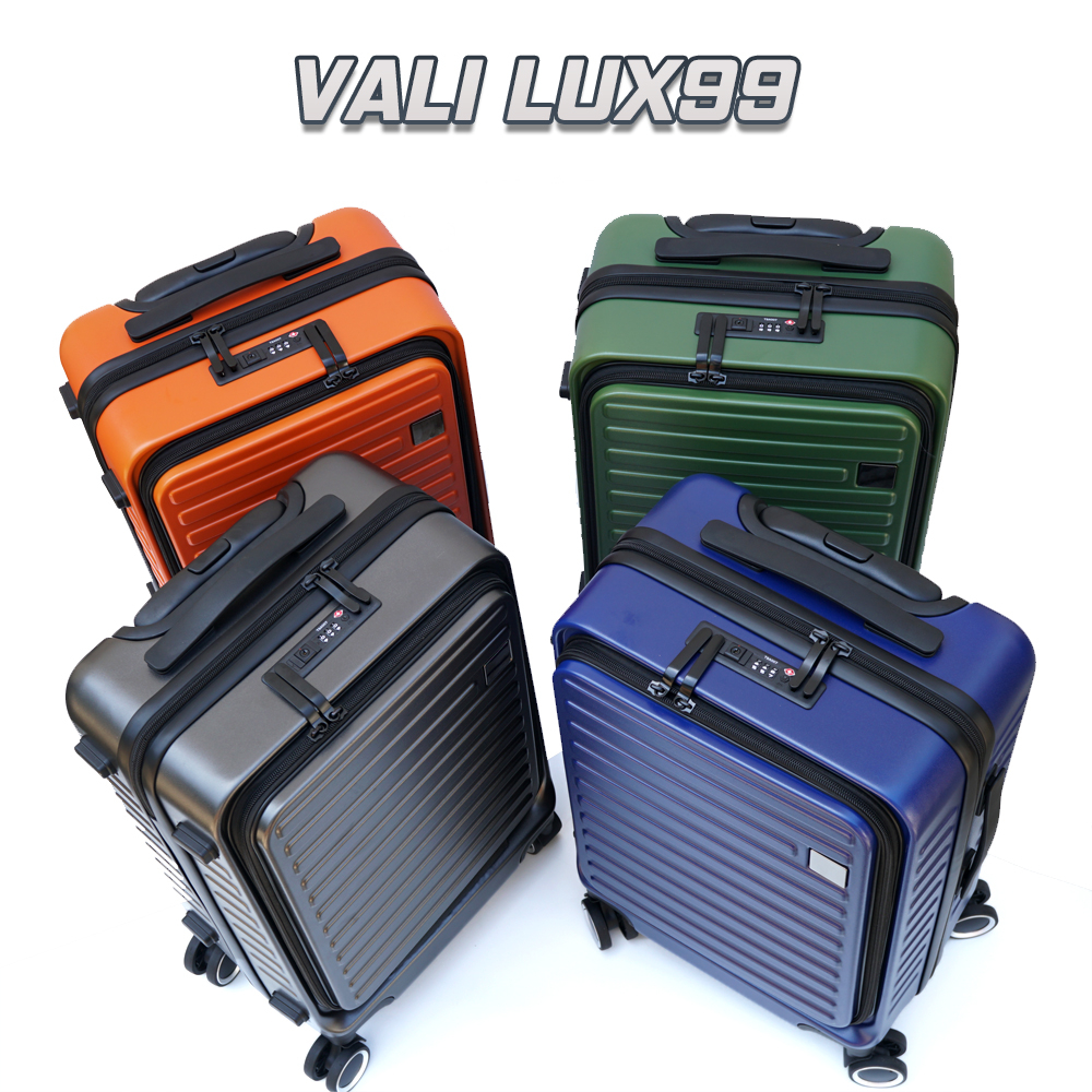 Vali nhựa kéo du lịch cao cấp TRIP LUX99 size 20inch có ngăn riêng đựng Laptop