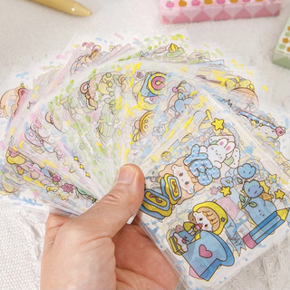 SÉT 10 TẤM STICKER DÁN TRANG TRÍ SIÊU CUTE