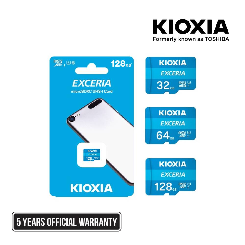 Thẻ nhớ Kioxia Micro SD HC Class 10 UHS-I 100MB/s - Bảo hành chính hãng