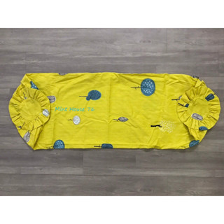 Áo gối ôm size 37x105cm có bèo ( dây kéo ) 100% cotton mát mẻ và mềm mại Hometex chính hãng