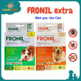 Fronil extra nhỏ gáy cho chó, loại bỏ ze rận - vemedim