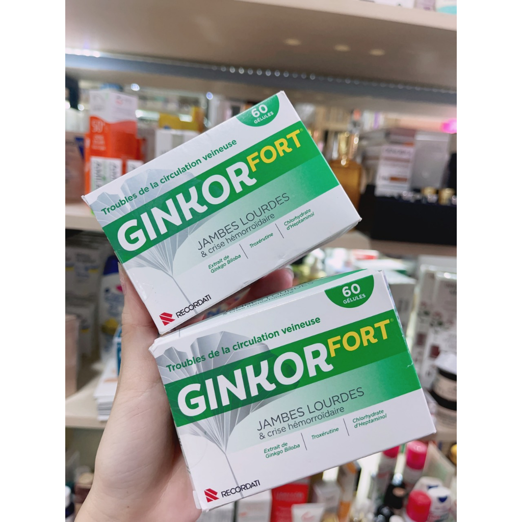 Suy giãn tĩnh mạch Ginkor Forrt Jambes Loudes