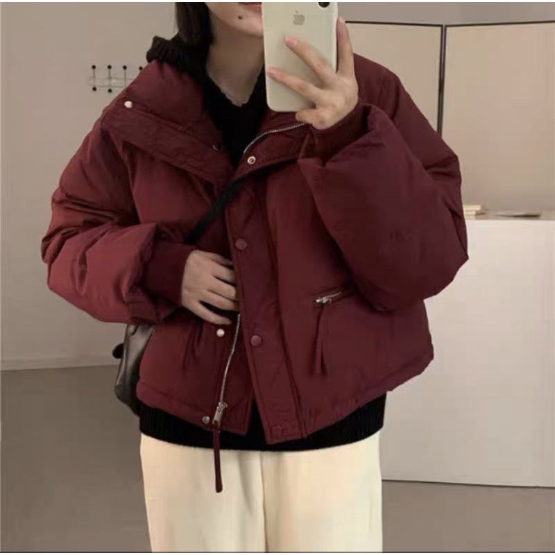 Áo khoác phao dáng vừa hàng quảng châu - Retrostyle - Aophao836_Be_P13