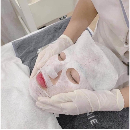 Mặt Nạ Thải Độc CO2 Hàng Hàn Chai Lớn 500ml Kèm 35 Mặt Nạ Giấy CO2