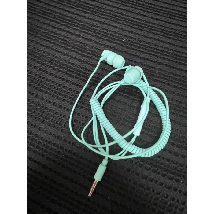 Tai nghe inear dây lò xo chân