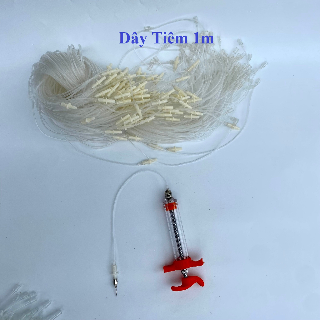 Dây Nối Kim Tiêm, Dây Kết Nối Kim Tiêm Với Xilanh Dài 20 cm, 50vm và 1m, Combo 3 chiếc