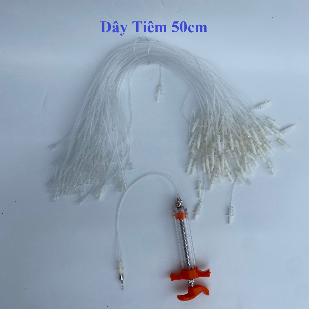 Dây Nối Kim Tiêm, Dây Kết Nối Kim Tiêm Với Xilanh Dài 20 cm, 50vm và 1m, Combo 3 chiếc
