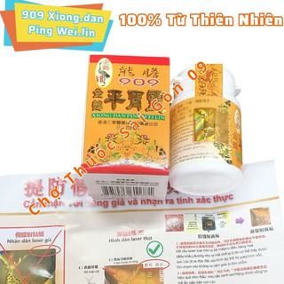 909 xiong dan ping weilin-hồng kông 34 viên tem nai nổi- giảm đau v.iê.m dạ dày