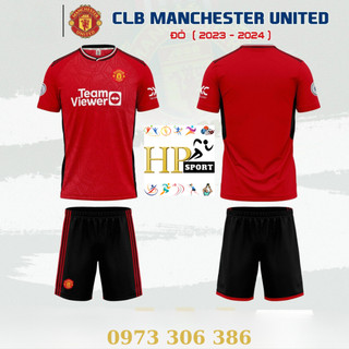 Bộ Đồ Đá Banh CLB MU màu đỏ