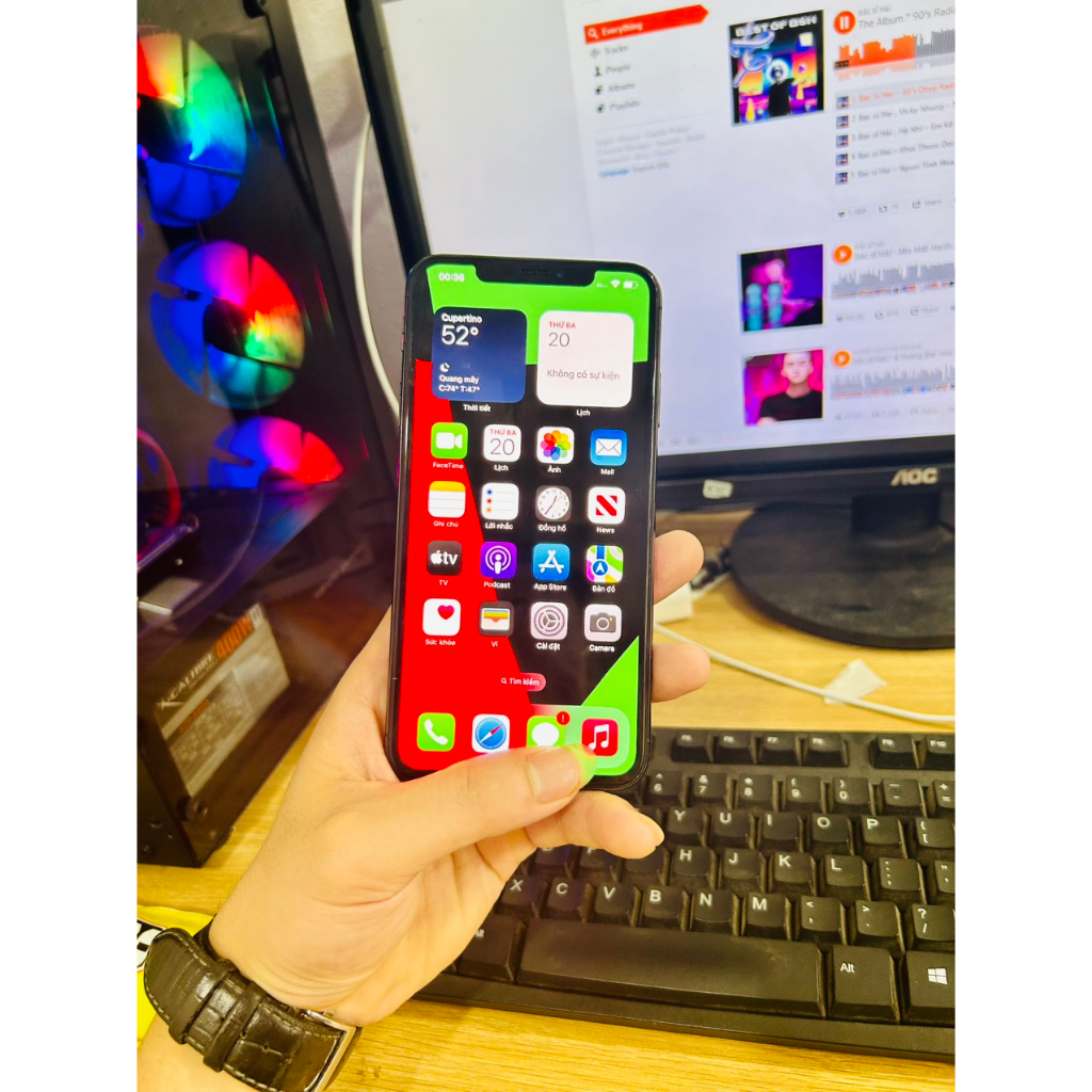 Điện thoại 𝐗S Hoàng Kiên Mobile 2 phiên bản 64/256G