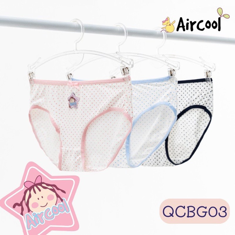 Quần chip tam giác Aircool cho bé gái  từ 6-15t